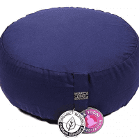 Meditationskissen indigo Baumwolle BIO (OCS)