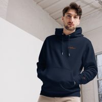 Peak Origin – unisex Bio Hoodie mit gettingtothepeak-Stick