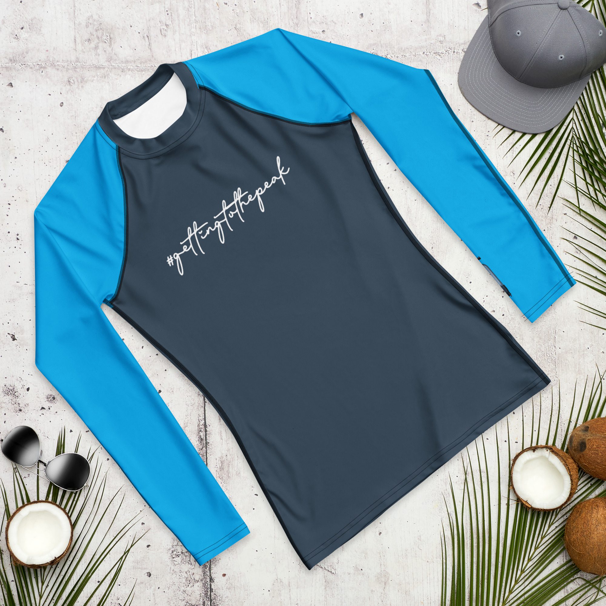Herren Performance Rash Guard „Deep Blue Motion“ – Bild 5