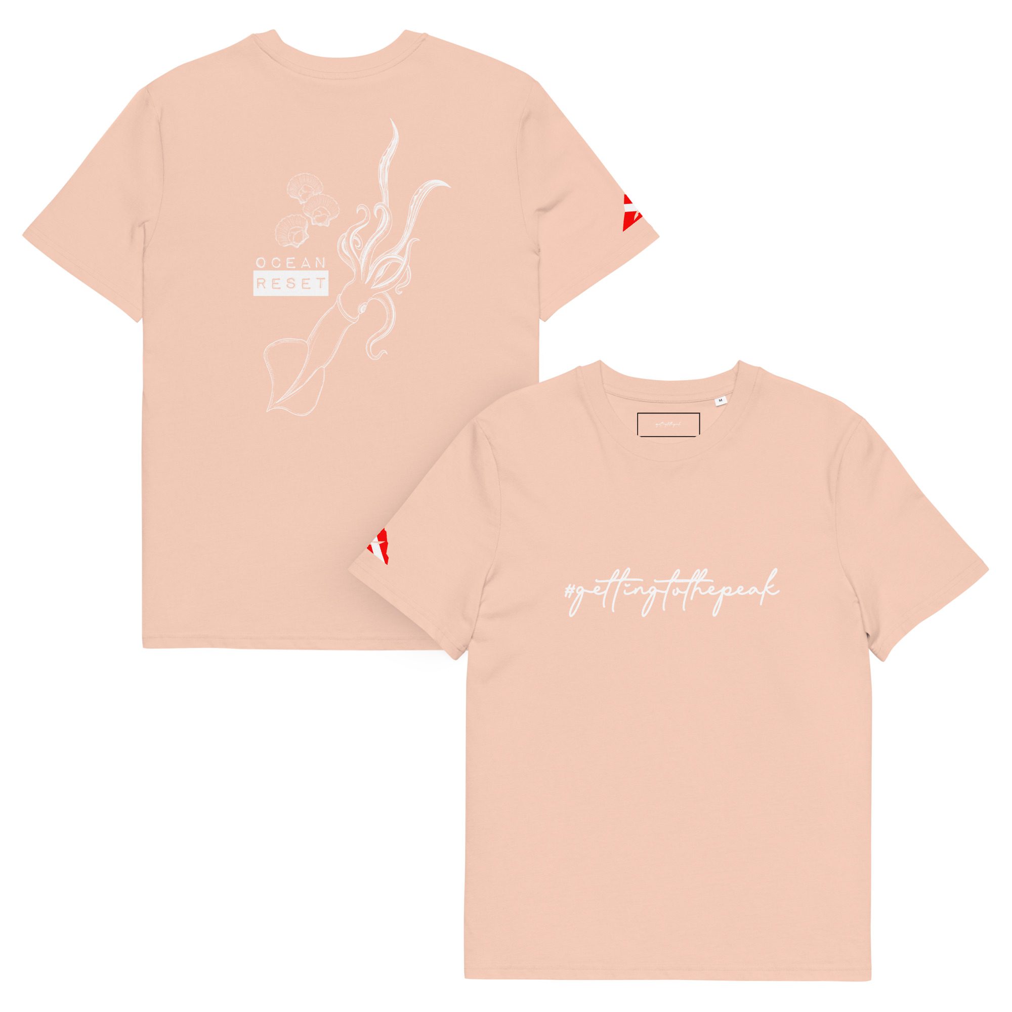 OCEAN Reset – Kalmar T‑Shirt (Unisex, Bio) – Bild 10