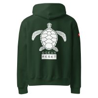 OCEAN Reset – Schildkröte Hoodie (Oversize, Unisex)